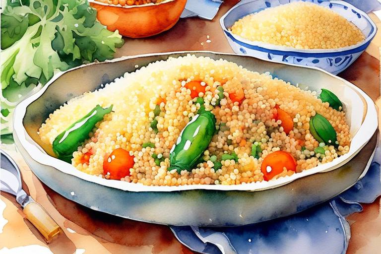 Karışık Sebzeli Kuskus Tarifi