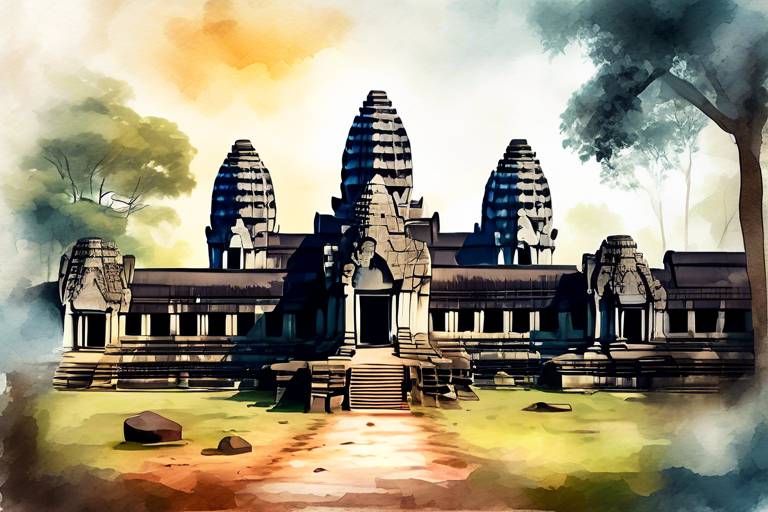 Kamboçya'da Antik Angkor Krallığı