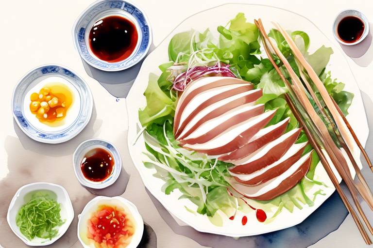 Pekin Ördeği Salatası Tarifi
