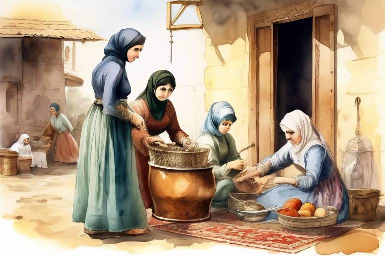 Osmanlı'da Kadınların Günlük Hayatı: Ev İşleri ve Aile Yaşamı