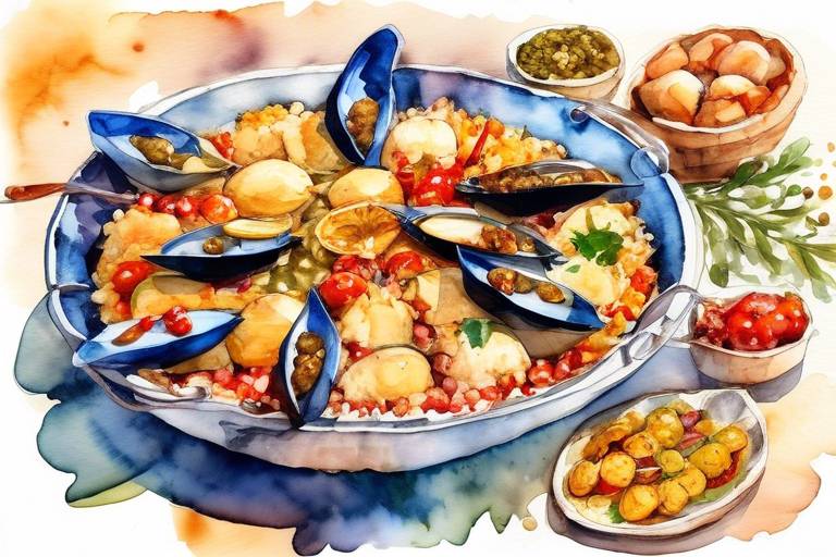 Akdeniz'in Meze Kültürü: Andalucia'dan Paella, Yunanistan'dan Dakos