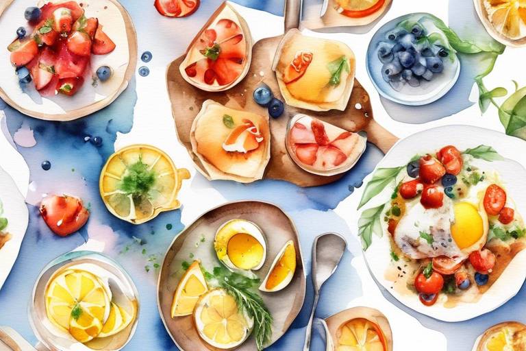Akdeniz Tarzı Brunch için En Lezzetli Yemek Tarifleri 