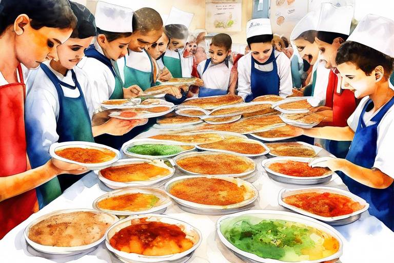 Okul Kantinlerinde Lahmacun Servisi