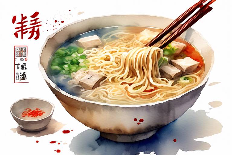 Tarihte Yer Alan Çin Noodle Çorbaları Hakkında Bilgi
