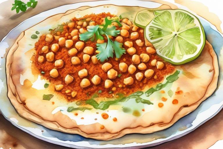 Lahmacun İçinde Nohutlu Harç Tarifi: Veganların Lezzetli Seçimi