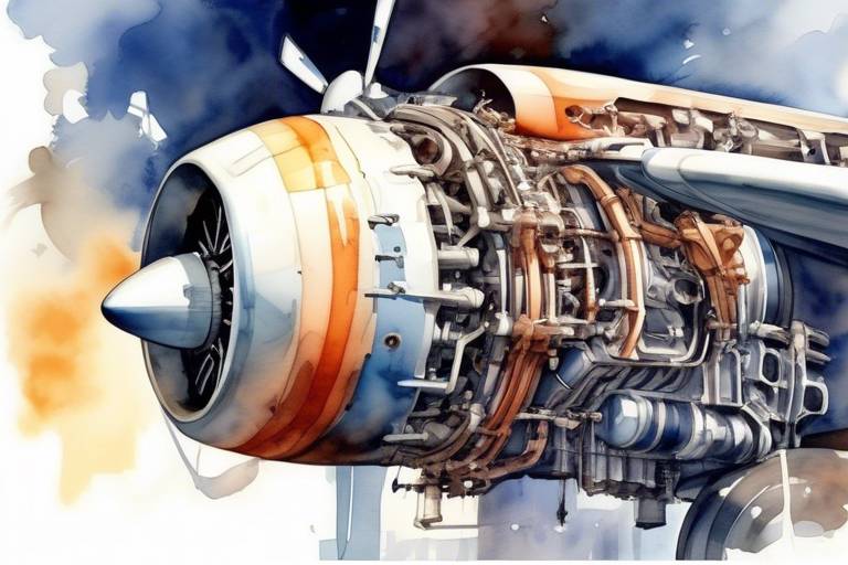 Uçak Motorları: Çalışma Prensipleri ve İşlevleri