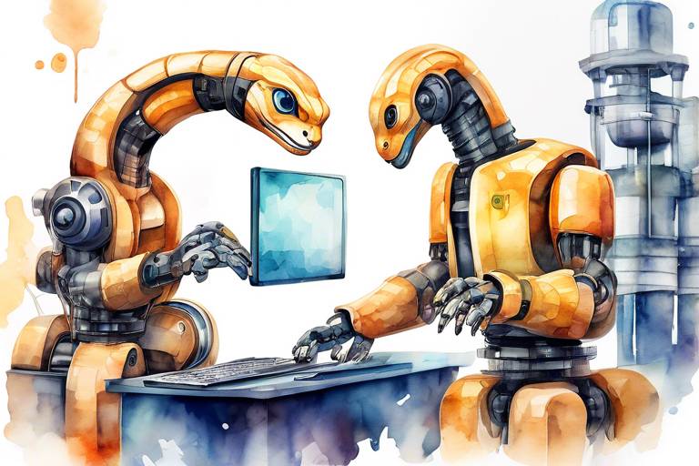 Python Destekli Endüstriyel Robotik ve Otomasyon
