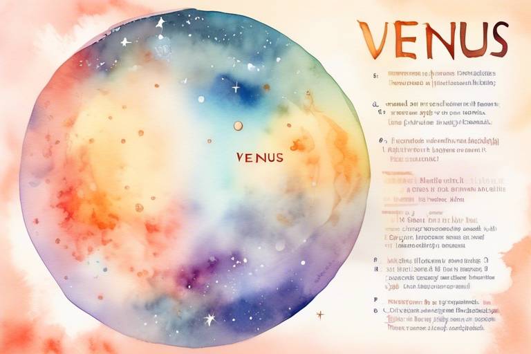 Venüs'ün Kadersel Haritadaki İşlevleri