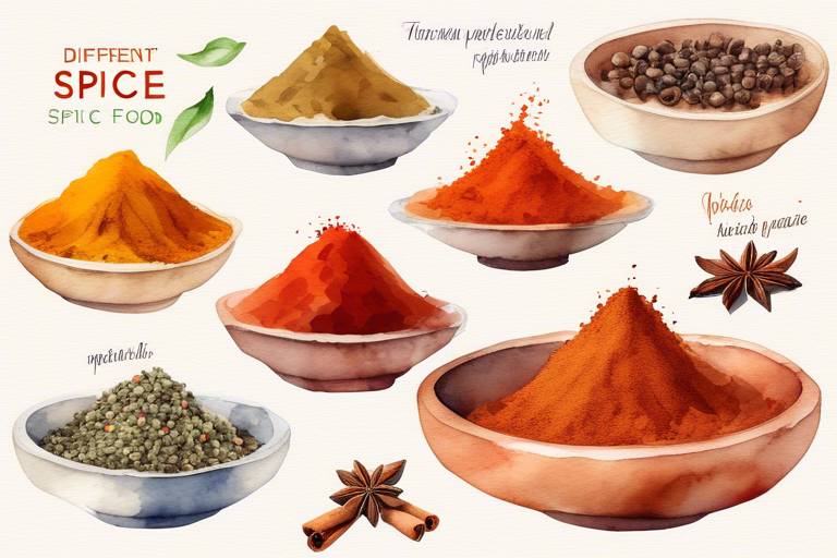 Yemek Tariflerinde Kullanılan Farklı Baharat Çeşitleri