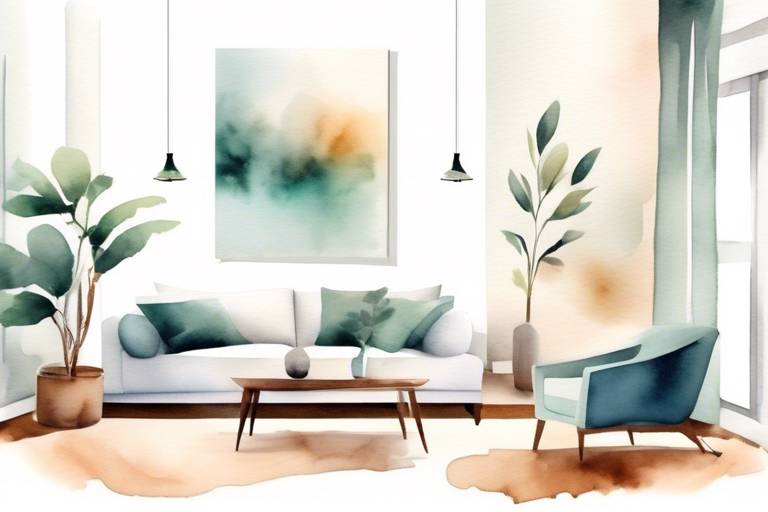 Modern-Minimalist Bir Oturma Odası Nasıl Oluşturulur?