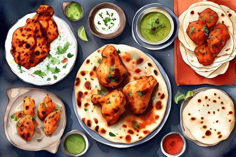 Hindistan Mutfağı: Naan ve Tandoori Tavuk Tarifleri
