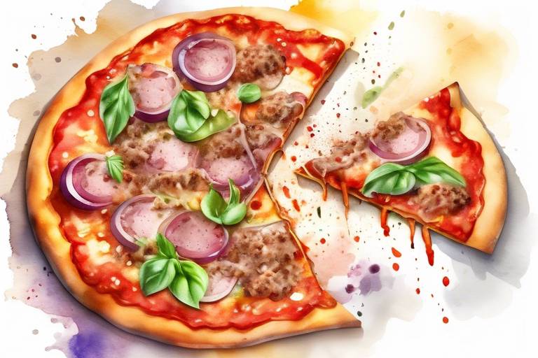 Kıymalı ve Sebzeli Glutensiz Pizza Tarifi