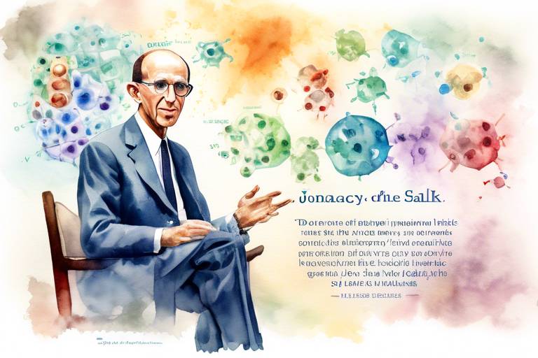  Jonas Salk'ın Mirası: İmmünoloji, Halk Sağlığı ve Aşıların Önemi