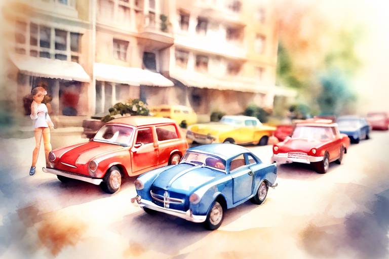 Oyuncak Arabalar ve Maketler ile Zaman Geçirme Keyfi