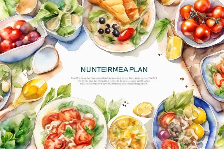 Akdeniz Mutfağına Göre Beslenme Planı Hazırlama