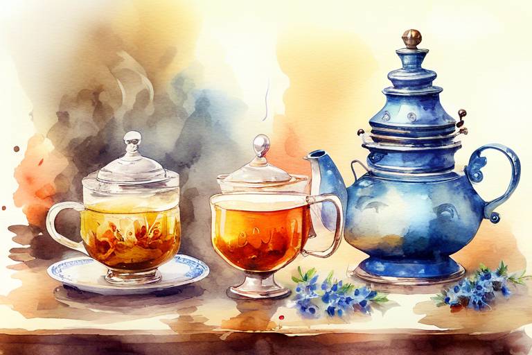 Rusya'da Samovar Çayı