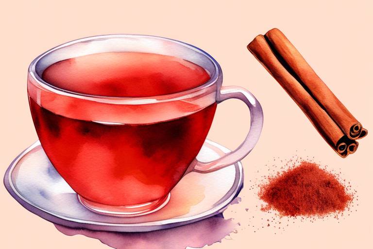 Tarçınlı Kırmızı Çay Tarifi 