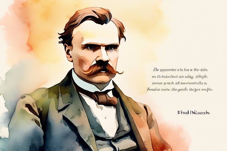 Friedrich Nietzsche ve Varoluşçu Düşünce