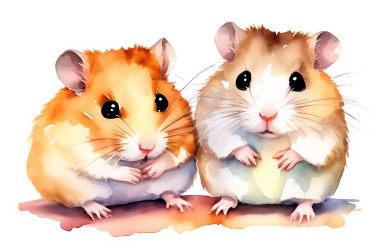 En Sevimli Evcil Hayvanlar: Minik Hamsterlar