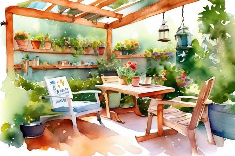 Dışarıda Zaman Geçirme Alanları: Tiny House'ların Bahçe Tasarımları