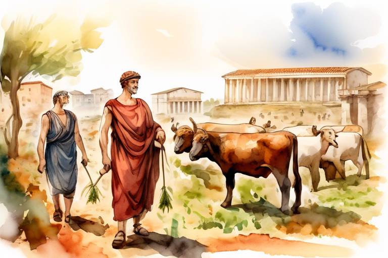 Roma İmparatorluğu'nda Tarım ve Ticaretin Rolü