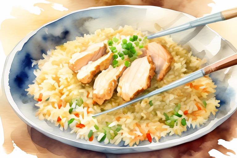 Hardal Soslu Tavuklu Çin Pilavı Yapımı