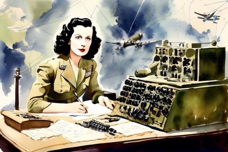Hedy Lamarr ve Savaş Zamanı İletişim: Frekans Atlama Teknolojisinin Askeri Uygulamaları 