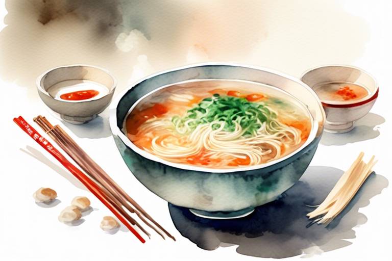 Çin Çorba Kültürü: Noodle Çorbalarının Yeri
