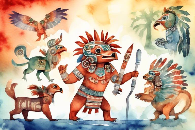 Aztek Mitolojisinde Hayvanlar: Coatlicue ve Xolotl