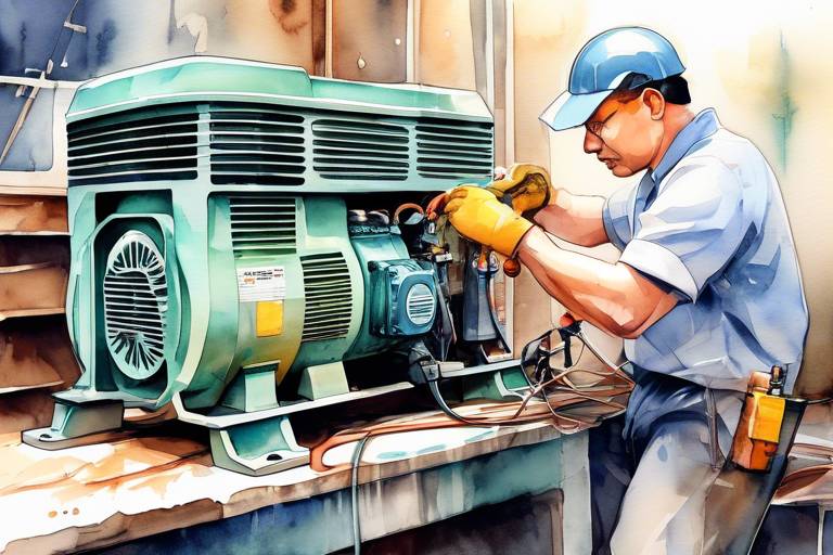 Jeneratör ve Elektrik Motorlarının Bakımı ve Onarımı Hakkında Bilinmesi Gerekenler
