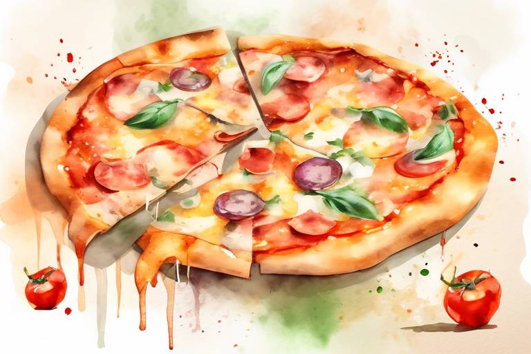 Pizza'nın İtalyan Mutfak Sanatında Kullanımı