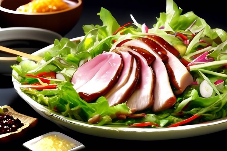 Pekin Ördeği Salatası Tarifi