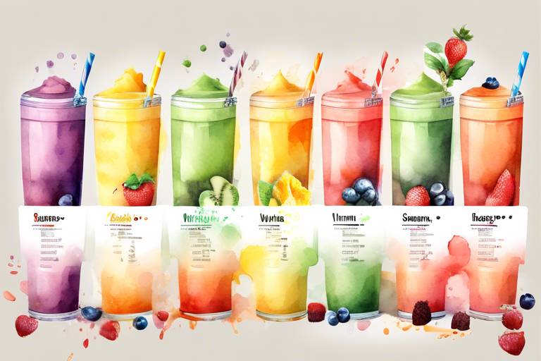 QR Kodlu Menülerle Vitamin Deposu Smoothie Seçimi