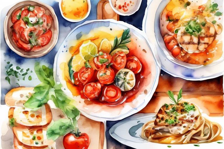 Donuk Yemeklere Karşı Akdeniz Mutfağından Sıcak ve Lezzetli Yemekler