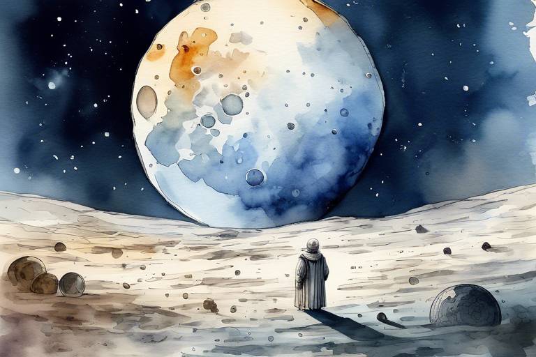Galileo'nun Gözlemleri ve Ay'ın Yüzeyi