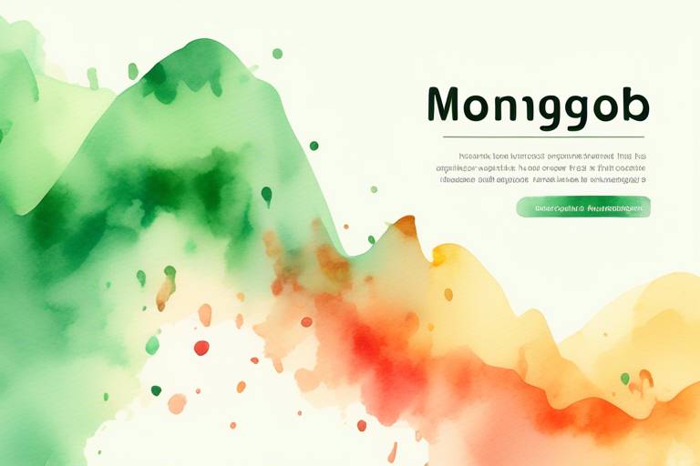MongoDB'de İstatistik Yönetimi ile İndeksleme İyileştirmeleri