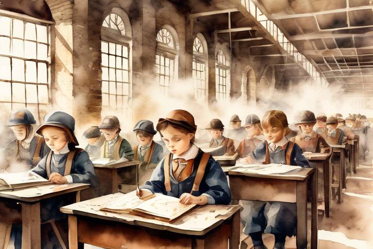 İngiliz Sanayi Devrimi'nin Eğitim Üzerindeki Etkileri: Okuryazarlığın Artması