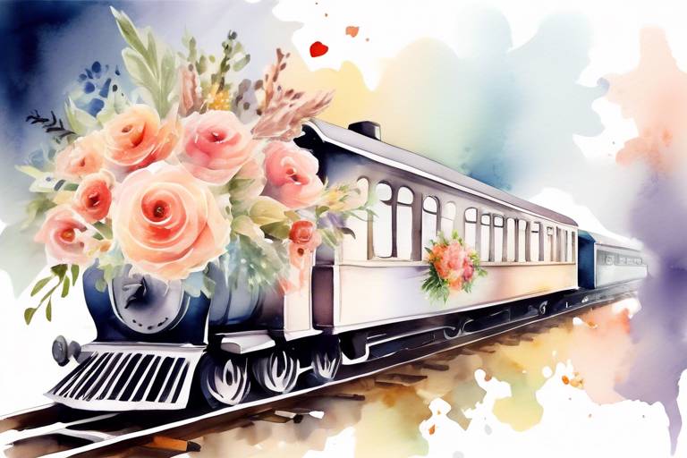 Bir Treni Süslemek İçin: Trend Nikah Çiçekleri