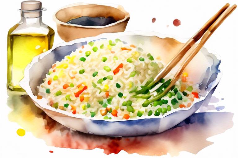 Zeytinyağlı Sebzeli Çin Pilavı Yapımı