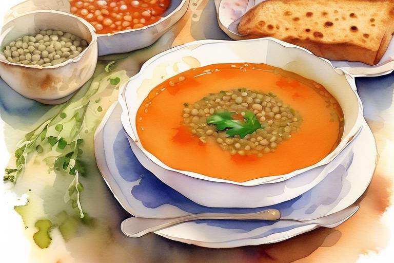 Düğünlerin ve Özel Günlerin Olmazsa Olmazı: Türk Mercimek Çorbası