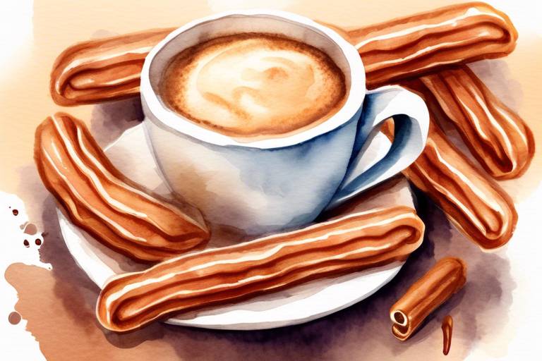 Kahve Aromasıyla Şenlendirin: Tarçınlı Kremalı Churros